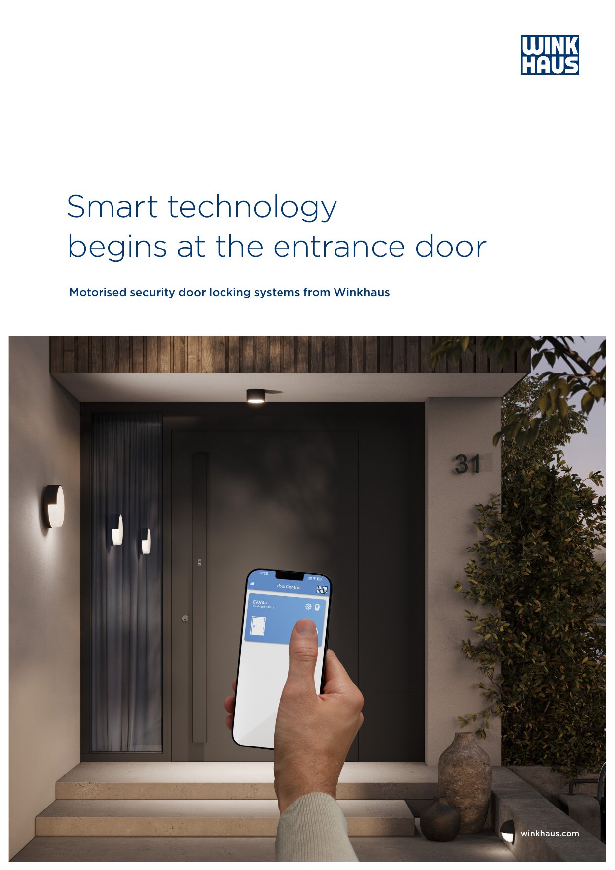 Winkhaus ESTV — derë hyrëse smart