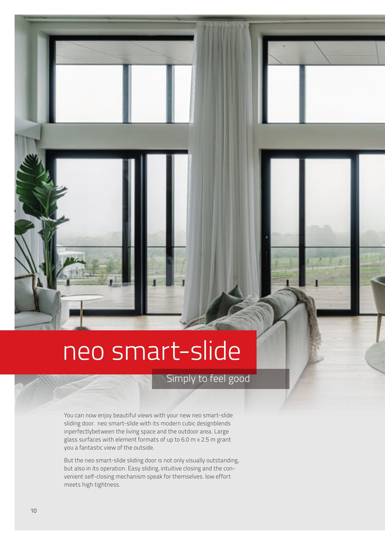 neo smart-slide — sallon me dyer rrëshqitëse
